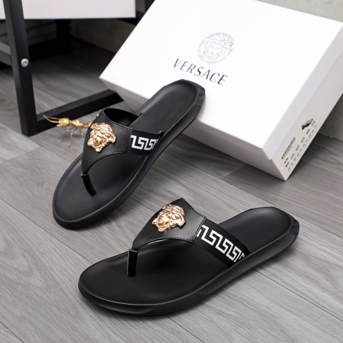 Versace Slippers For Men #1196793 $42.00 USD, Wholesale Replica Versace Slippers