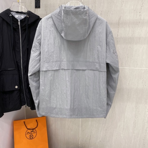Replica Hermes Jackets Long Sleeved For Men #1196832 $122.00 USD for Wholesale