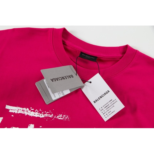 Replica Balenciaga T-Shirts Short Sleeved For Unisex #1196893 $40.00 USD for Wholesale