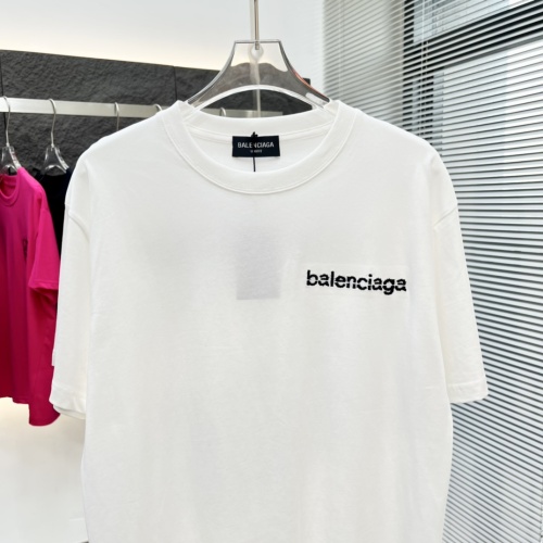 Replica Balenciaga T-Shirts Short Sleeved For Unisex #1196898 $40.00 USD for Wholesale