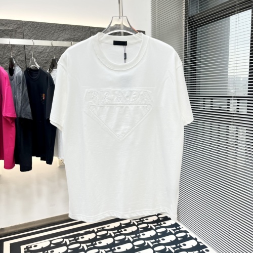 Prada T-Shirts Short Sleeved For Unisex #1196919 $42.00 USD, Wholesale Replica Prada T-Shirts