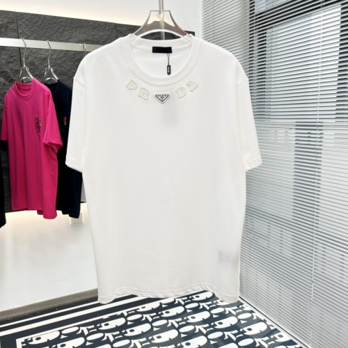 Prada T-Shirts Short Sleeved For Unisex #1196924 $42.00 USD, Wholesale Replica Prada T-Shirts