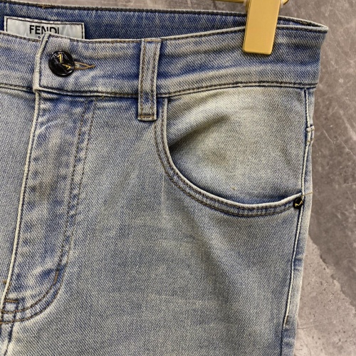 Replica Fendi Jeans For Men #1196937 $52.00 USD for Wholesale