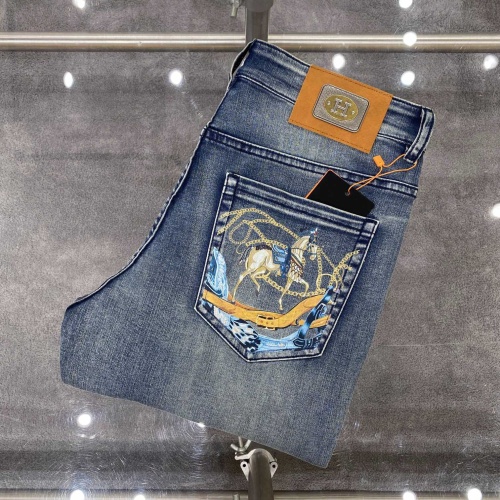 Hermes Jeans For Men #1196952 $52.00 USD, Wholesale Replica Hermes Jeans