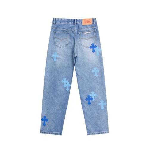 Replica Chrome Hearts Jeans For Men #1197009 $52.00 USD for Wholesale