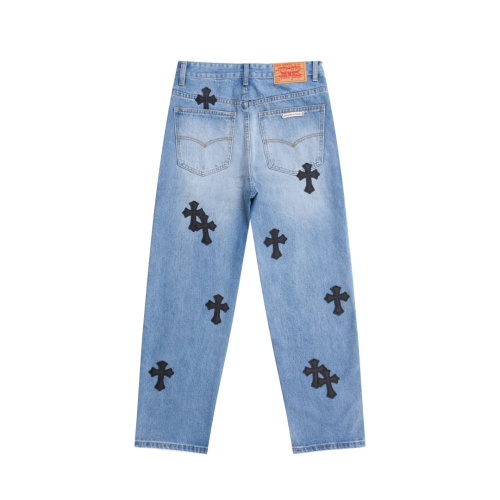 Replica Chrome Hearts Jeans For Men #1197010 $52.00 USD for Wholesale