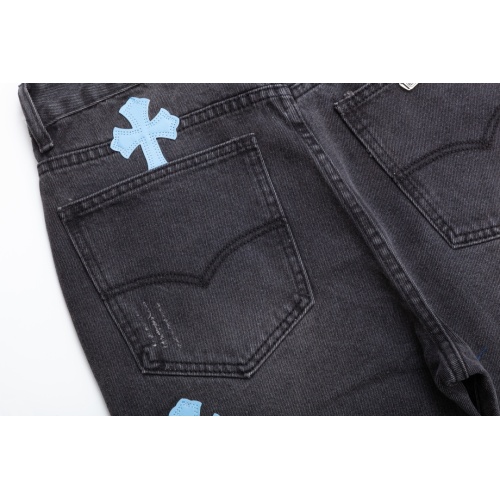 Replica Chrome Hearts Jeans For Men #1197015 $52.00 USD for Wholesale