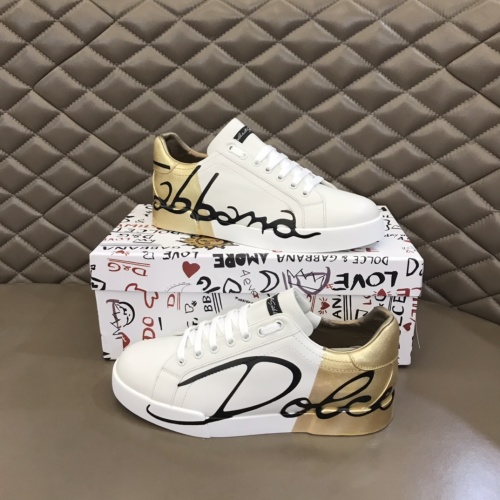 Dolce &amp; Gabbana D&amp;G Casual Shoes For Men #1197023 $88.00 USD, Wholesale Replica Dolce &amp; Gabbana D&amp;G Casual Shoes