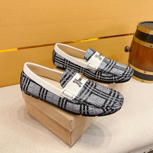 Replica Hermes Leather Shoes For Men #1197064 $72.00 USD for Wholesale