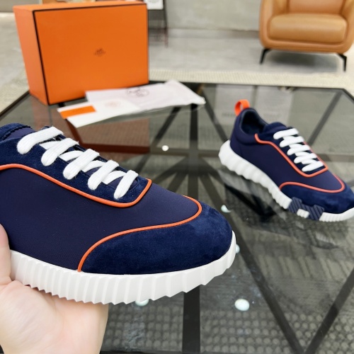 Replica Hermes Casual Shoes For Men #1197132 $92.00 USD for Wholesale
