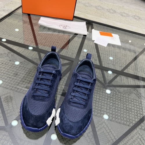 Replica Hermes Casual Shoes For Men #1197134 $92.00 USD for Wholesale