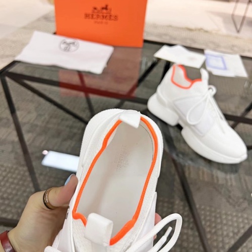 Replica Hermes Casual Shoes For Men #1197136 $96.00 USD for Wholesale