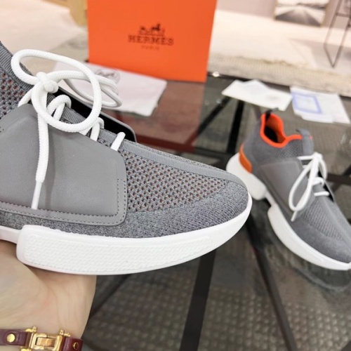 Replica Hermes Casual Shoes For Men #1197137 $96.00 USD for Wholesale