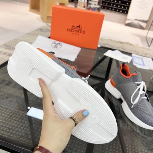 Replica Hermes Casual Shoes For Men #1197137 $96.00 USD for Wholesale
