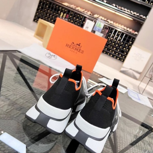 Replica Hermes Casual Shoes For Men #1197138 $96.00 USD for Wholesale