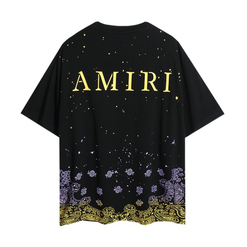 Replica Amiri T-Shirts Short Sleeved For Unisex #1197193 $27.00 USD for Wholesale