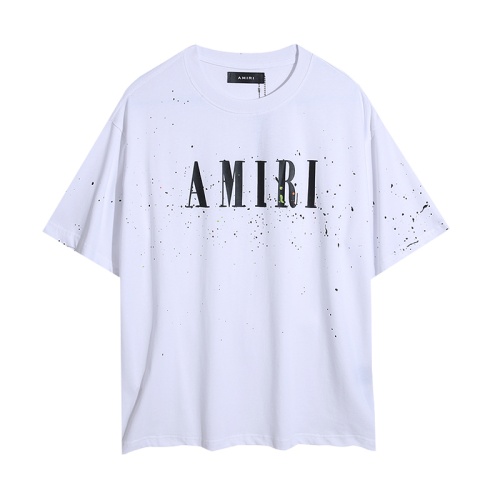 Amiri T-Shirts Short Sleeved For Unisex #1197201 $27.00 USD, Wholesale Replica Amiri T-Shirts
