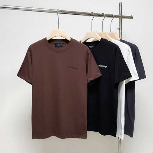 Balenciaga T-Shirts Short Sleeved For Men #1197214 $27.00 USD, Wholesale Replica Balenciaga T-Shirts