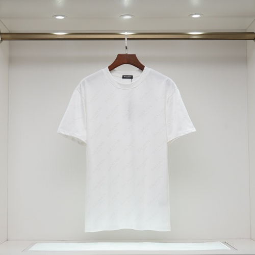 Balmain T-Shirts Short Sleeved For Unisex #1197228 $29.00 USD, Wholesale Replica Balmain T-Shirts