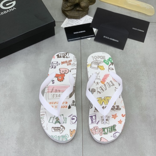 Dolce &amp; Gabbana D&amp;G Slippers For Men #1197339 $45.00 USD, Wholesale Replica Dolce &amp; Gabbana D&amp;G Slippers
