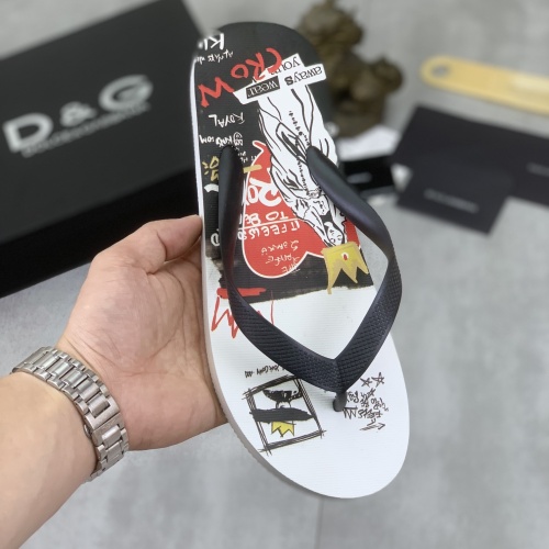 Replica Dolce & Gabbana D&G Slippers For Women #1197344 $45.00 USD for Wholesale