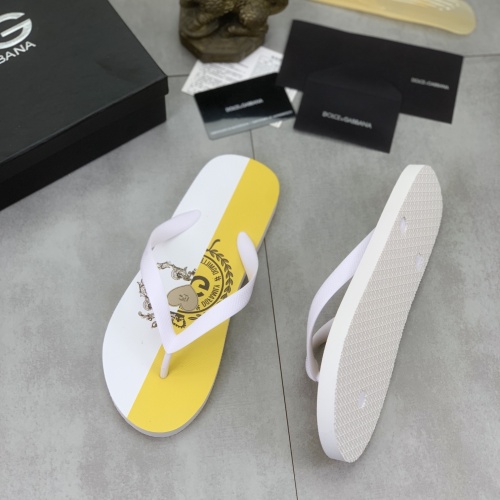 Replica Dolce & Gabbana D&G Slippers For Men #1197345 $45.00 USD for Wholesale