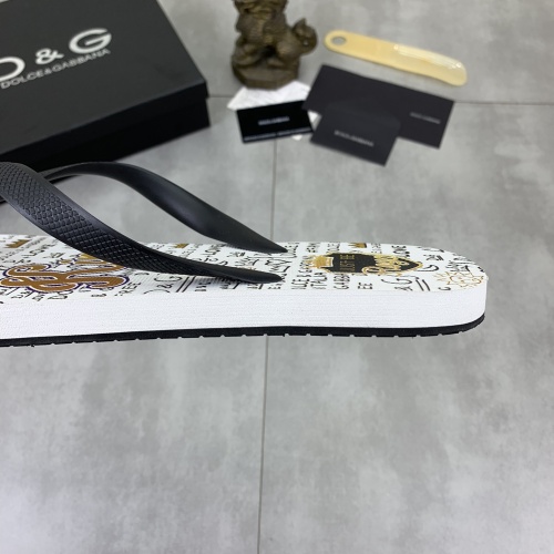 Replica Dolce & Gabbana D&G Slippers For Men #1197357 $45.00 USD for Wholesale