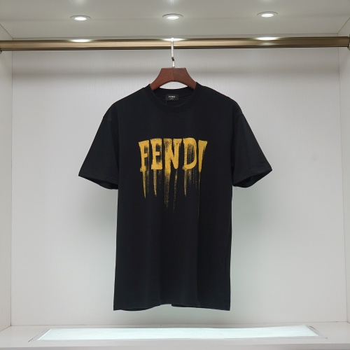 Fendi T-Shirts Short Sleeved For Men #1197429 $27.00 USD, Wholesale Replica Fendi T-Shirts