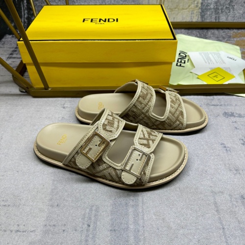 Fendi Slippers For Men #1197522 $85.00 USD, Wholesale Replica Fendi Slippers