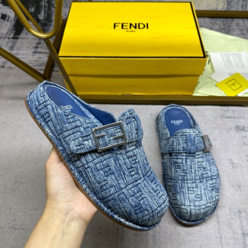 Fendi Slippers For Women #1197525 $96.00 USD, Wholesale Replica Fendi Slippers