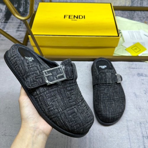 Fendi Slippers For Women #1197527 $96.00 USD, Wholesale Replica Fendi Slippers