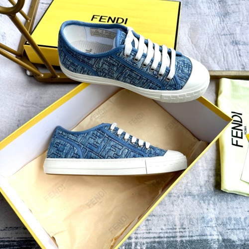 Replica Fendi Casual Shoes For Women #1197531 $92.00 USD for Wholesale