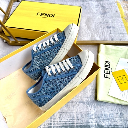 Replica Fendi Casual Shoes For Men #1197532 $92.00 USD for Wholesale