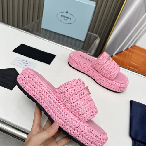 Replica Prada Slippers For Women #1197546 $96.00 USD for Wholesale
