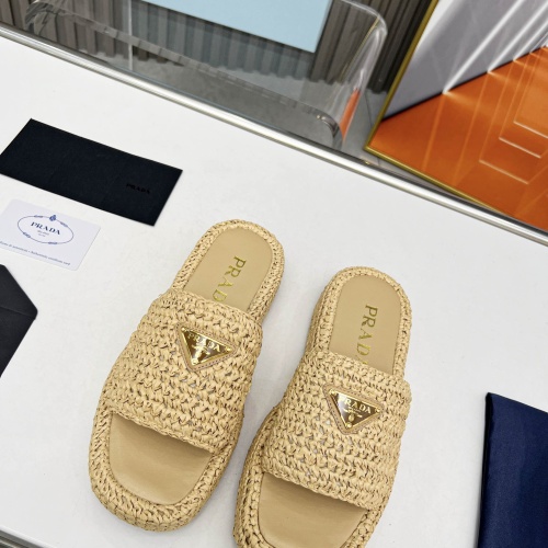 Replica Prada Slippers For Women #1197547 $96.00 USD for Wholesale