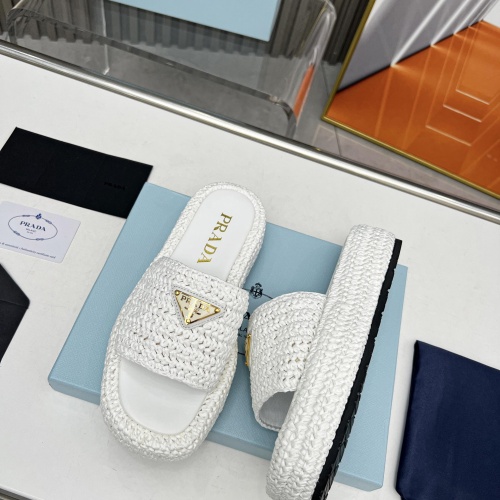Replica Prada Slippers For Women #1197549 $96.00 USD for Wholesale