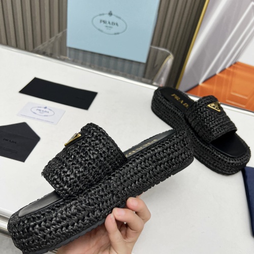 Replica Prada Slippers For Women #1197550 $96.00 USD for Wholesale