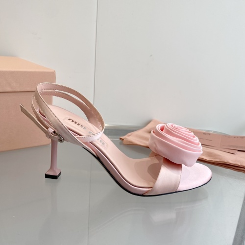 Replica MIU MIU Sandal For Women #1197568 $100.00 USD for Wholesale