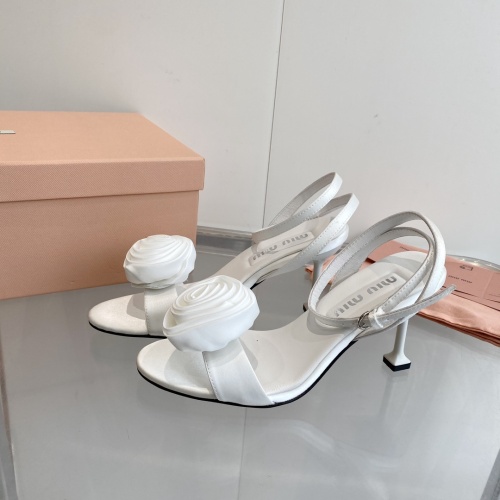 MIU MIU Sandal For Women #1197569 $100.00 USD, Wholesale Replica MIU MIU Sandal