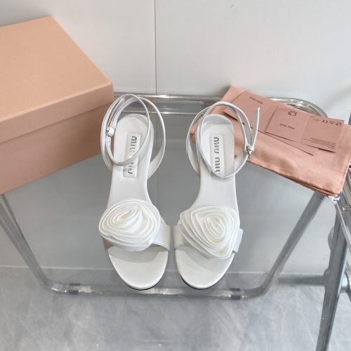 Replica MIU MIU Sandal For Women #1197569 $100.00 USD for Wholesale