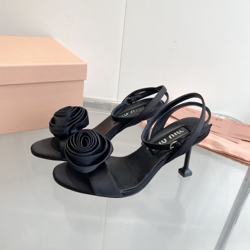 MIU MIU Sandal For Women #1197570 $100.00 USD, Wholesale Replica MIU MIU Sandal