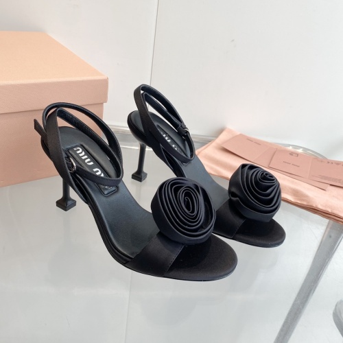 Replica MIU MIU Sandal For Women #1197570 $100.00 USD for Wholesale