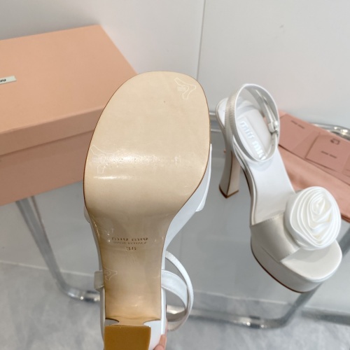 Replica MIU MIU Sandal For Women #1197571 $108.00 USD for Wholesale