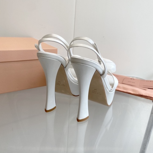 Replica MIU MIU Sandal For Women #1197571 $108.00 USD for Wholesale