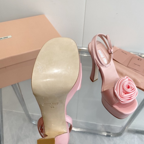 Replica MIU MIU Sandal For Women #1197572 $108.00 USD for Wholesale