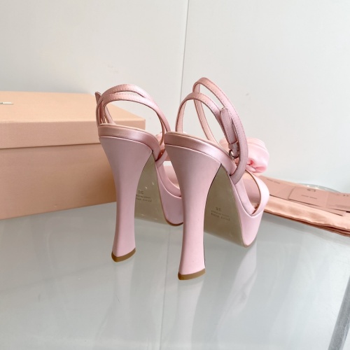 Replica MIU MIU Sandal For Women #1197572 $108.00 USD for Wholesale