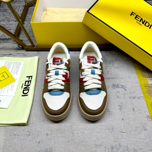 Replica Fendi Casual Shoes For Men #1197598 $105.00 USD for Wholesale