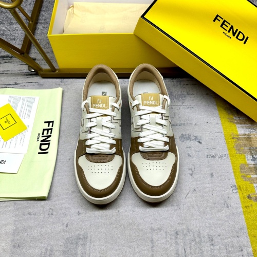 Replica Fendi Casual Shoes For Men #1197602 $105.00 USD for Wholesale