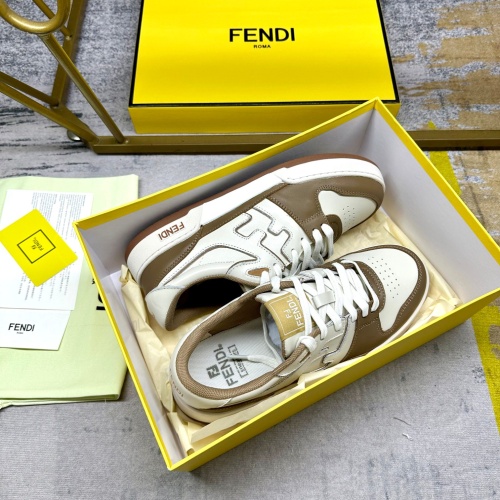 Replica Fendi Casual Shoes For Men #1197602 $105.00 USD for Wholesale