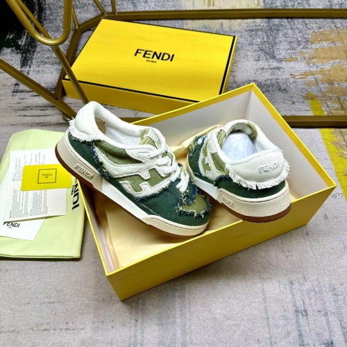 Replica Fendi Casual Shoes For Men #1197606 $105.00 USD for Wholesale